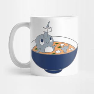 Miso Narwhal Soup Mug